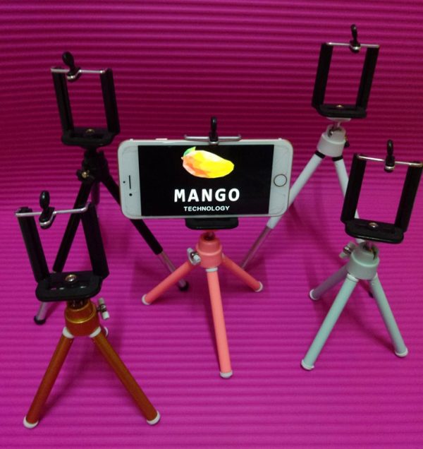 Compatible with Apple, Colorful digital camera Tripod stand Mini mobile phone stand Desktop photography Live selfie network red stand - Image 5