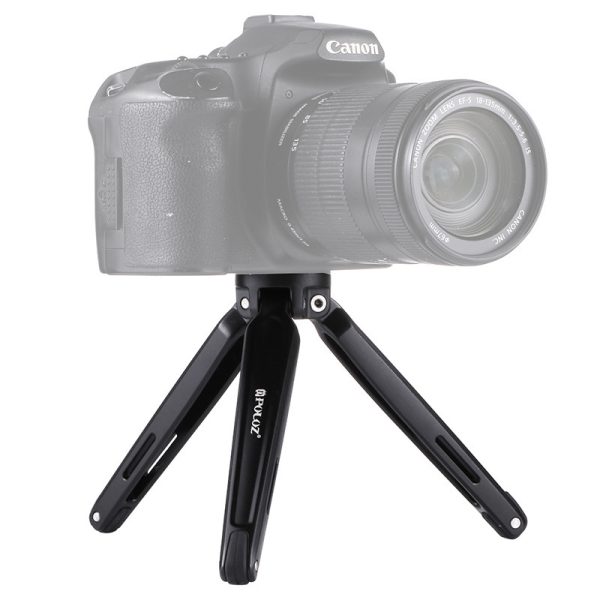 Compatible with Apple, Mobile phone metal mini tripod Desktop tripod - Image 3