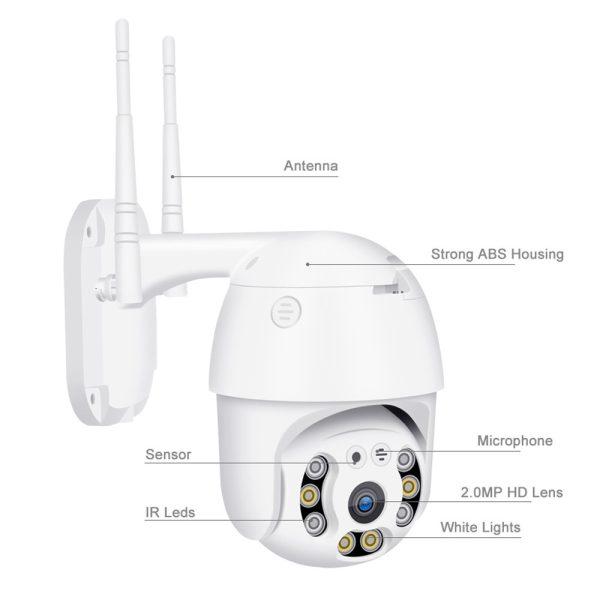 Tuy2.5 Ball Machine Outdoor Waterproof Wifi Webcam - Image 6