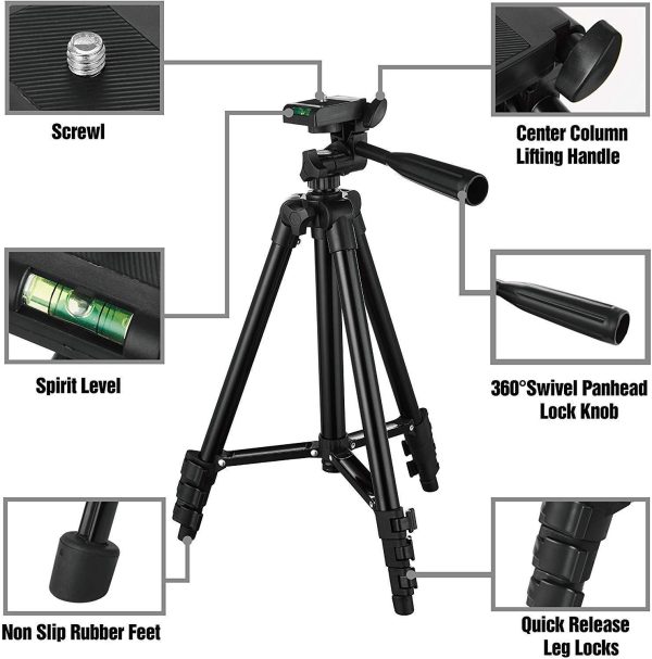 Compatible with Apple, Dslr Camera Tripod Camera Portable Micro Single Tripod - Image 4