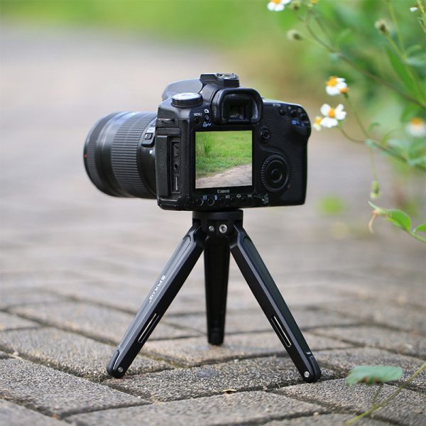 Compatible with Apple, Mobile phone metal mini tripod Desktop tripod - Image 4