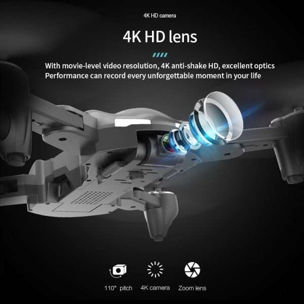 Gps drone HD 4K four axis drone - Image 3