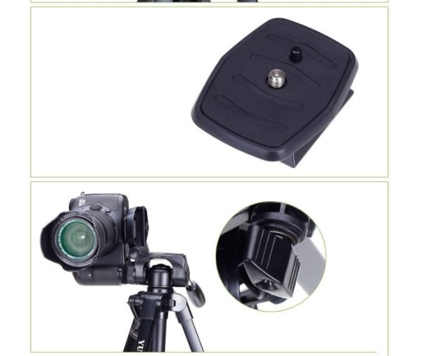 Compatible with Apple, Yunteng 668 Tripod SLR Tripod Camera Stand - Image 5