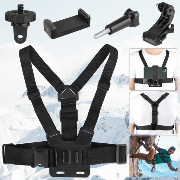 Chest Strap Mount Accessories Adjustable Phone Holder For GoPro Hero 9 8 - Image 10