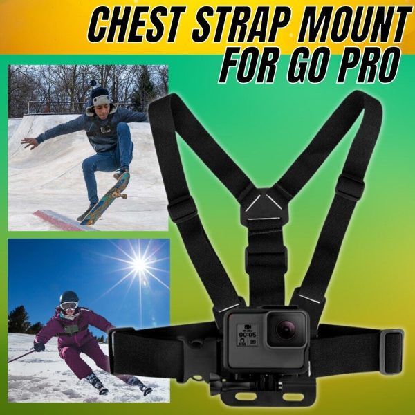 Chest Strap Mount Accessories Adjustable Phone Holder For GoPro Hero 9 8 - Image 4