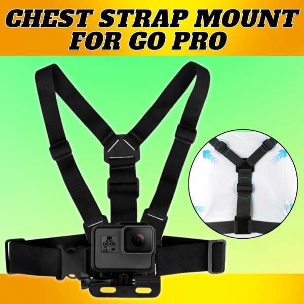 Chest Strap Mount Accessories Adjustable Phone Holder For GoPro Hero 9 8 - Image 6