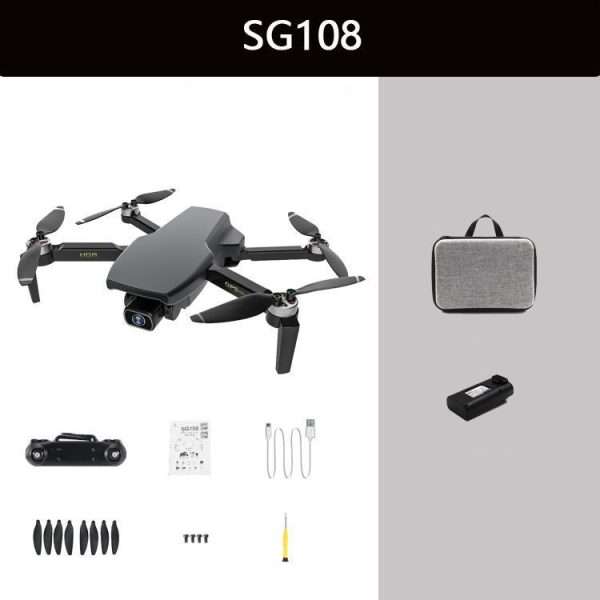 Folding Four-axis 4K High-definition Aerial Drone Remote Control Aircraft - Image 2