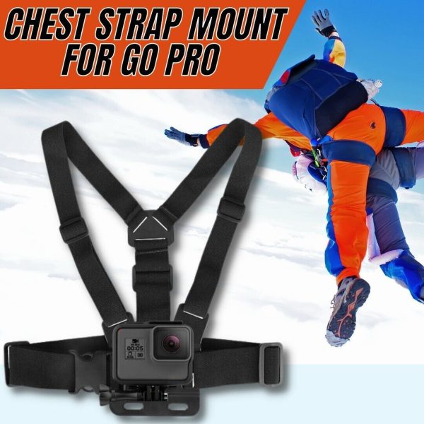 Chest Strap Mount Accessories Adjustable Phone Holder For GoPro Hero 9 8 - Image 3