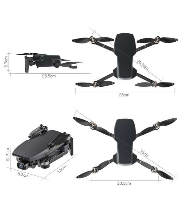 Folding Four-axis 4K High-definition Aerial Drone Remote Control Aircraft - Image 5