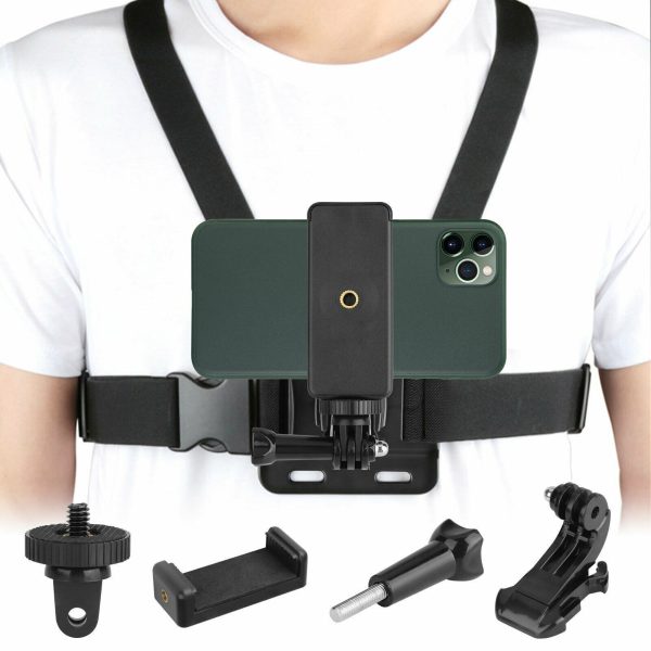 Chest Strap Mount Accessories Adjustable Phone Holder For GoPro Hero 9 8 - Image 9